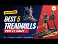 Top 5 Best Home Treadmills 2026 🏃♂️ Powerful, Quiet & Space-Saving Picks