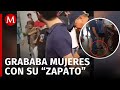 Detienen a acosador que grababa a mujeres en la Feria de Puebla 2024