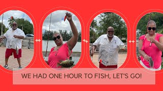 WE HAD 1 HOUR TO FISH, LET'S GO! #fypyoutube #fishing #explorepage #catchingfish