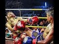 This is Muay Thai . Knockouts with elbows