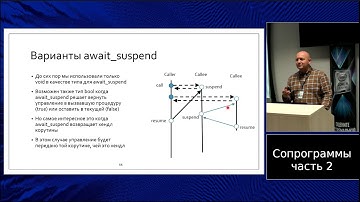 C++ lectures at MIPT (in Russian). Lecture 10. Coroutines, part 2