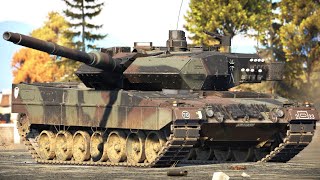 Leopard 2A6 German Main Battle Tank + Nuke ☢️ Gameplay || War Thunder