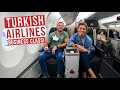 TURKISH AIRLINES BUSINESS CLASS - Leaving Europe and Flying Home