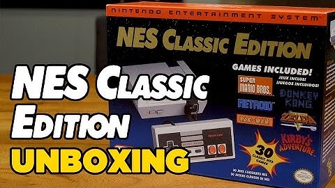 NES Classic Edition Unboxing