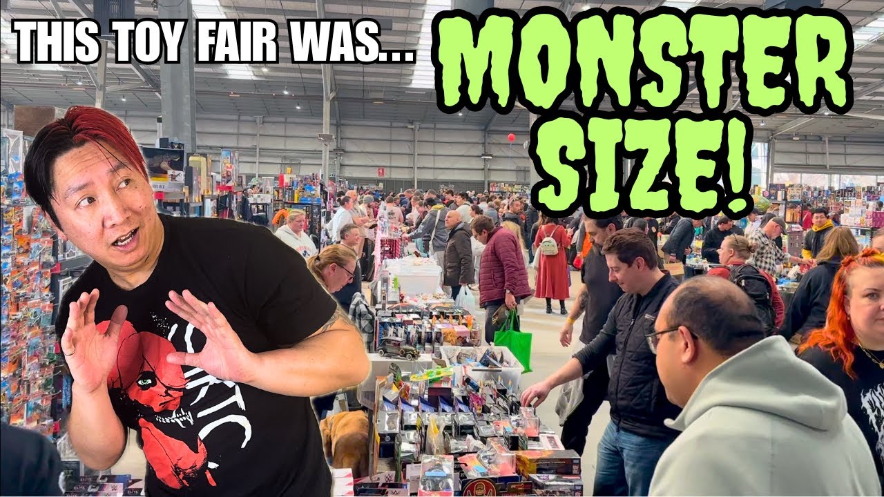 First Ever MONSTER SIZE Vintage & Modern Toy Fair