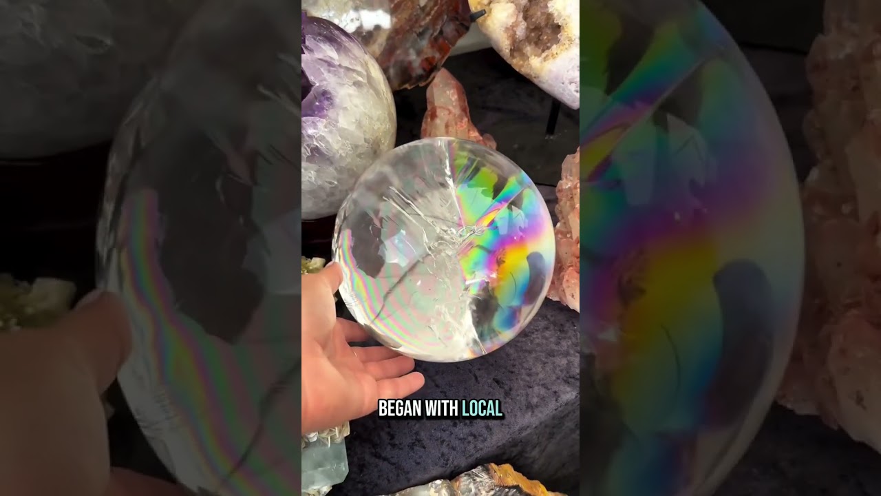 Come gem hunting with me in the French Alps 🏔✨ I’m sourcing one-of-a-kind crystals at the