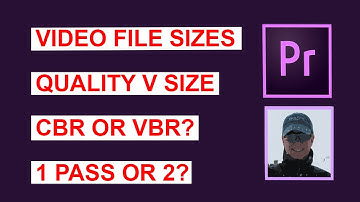 Premiere Pro File Size and Bitrate