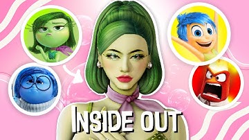 Making INSIDE OUT EMOTIONS as Sims / Sims 4 Create a Sims + Sims 4 CC List