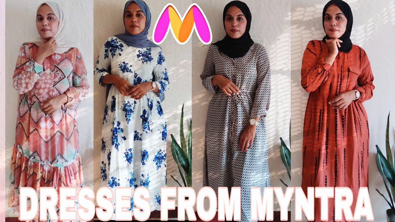 MYNTRA DRESSES HAUL MALAYALAM myntra haul YouTube