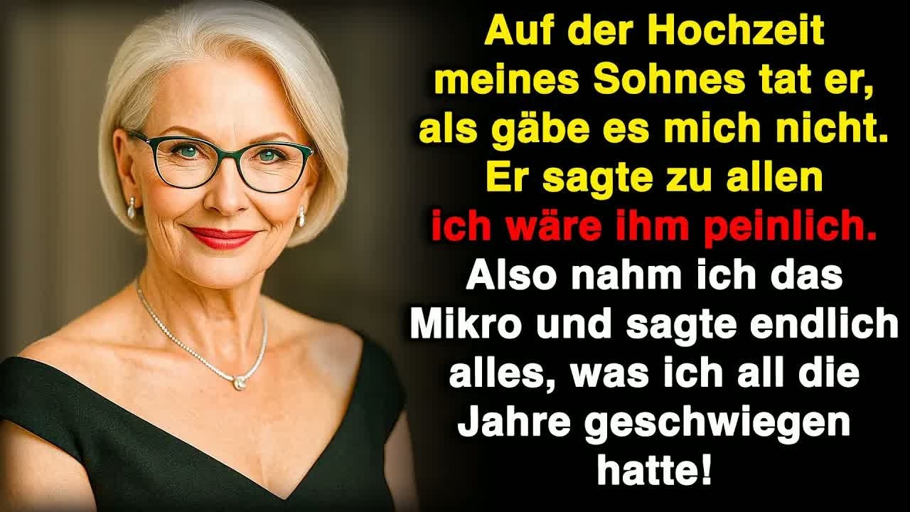 »Sie ist eine Nachbarin der Familie« – das waren die Worte, mit denen mein eigener Sohn mich auf seiner Hochzeit vorstellte. Ich hatte drei Jobs gearbeitet, um ihm das Studium zu bezahlen. Ich...