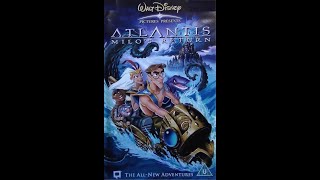 Opening to Atlantis Milo s Return UK VHS