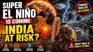 Super El Niño: India Facing Worst Climate Crisis in 140 Years? 🇮🇳🔥#SuperElNino #ElNino2026 #heatwave