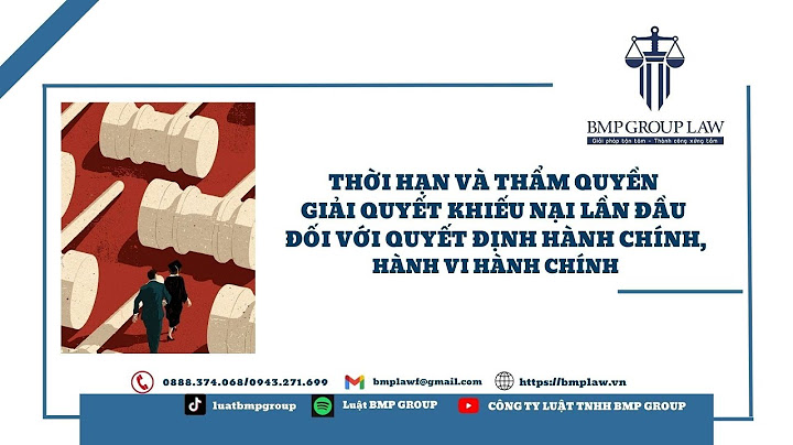 Văn bản hướng dẫn thẩm quyền giải quyết khiếu nại