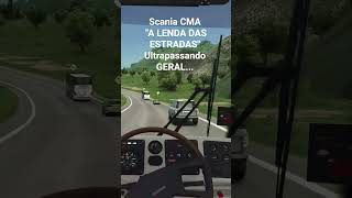A LENDA VOLTOU! Scania CMA ultrapassando geral. #shorts #ets #scania #cma