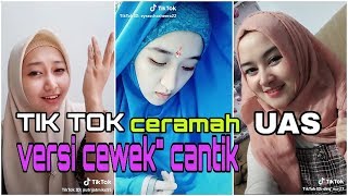 Tik tok Parody ceramah lucu ustad abdul somad versi cewek berhijab