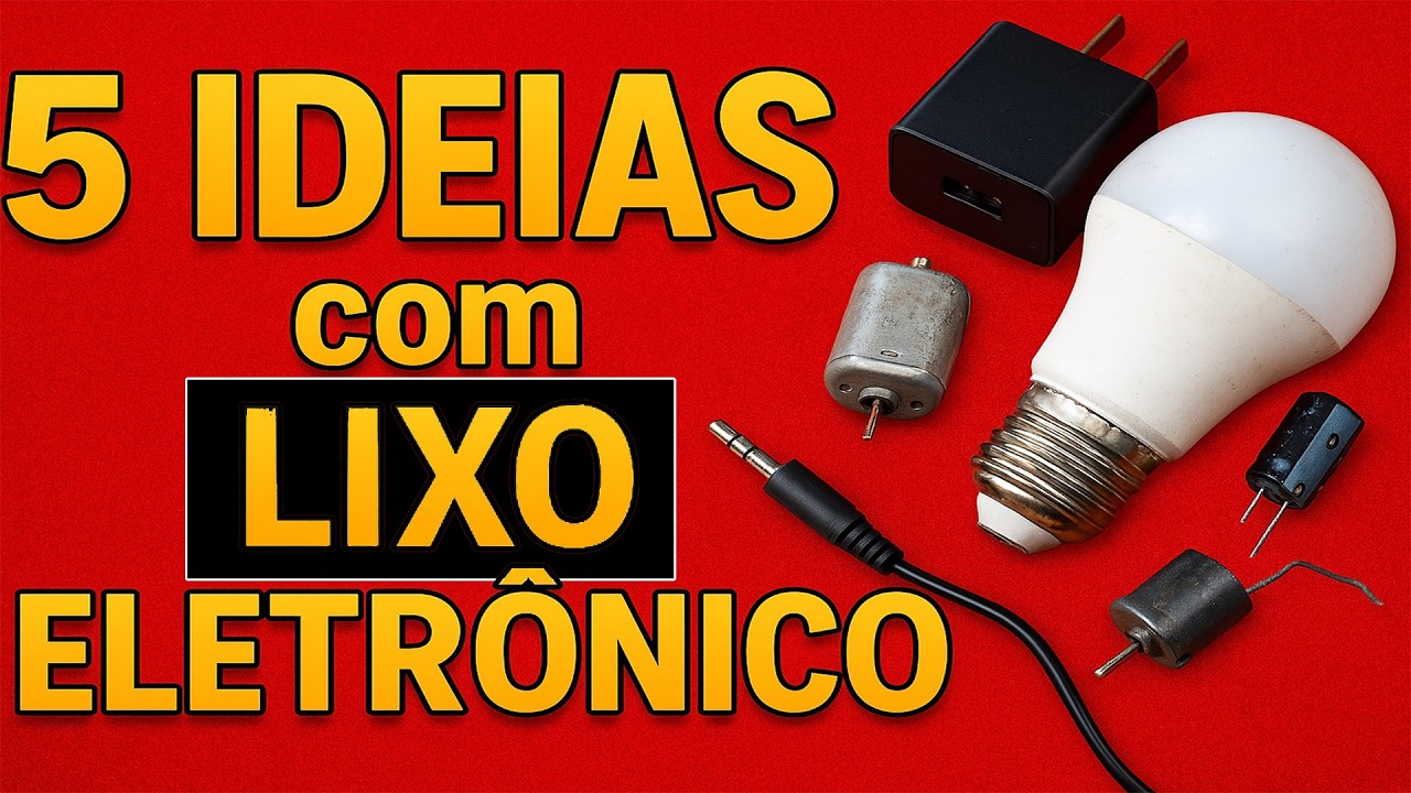 🔧 5 INVENÇÕES CASEIRAS FEITAS COM LÂMPADAS QUEIMADAS! ( Ferramentas,  Utilidades , Decoração e DIY💡)