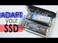 NVMe PCIe SSD Adapter Installation and Speed Test - EZDIY-FAB Dual M.2 RGB Solid State Drive Adapter