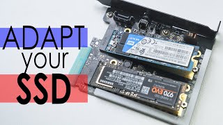 usikre med tiden Ingeniører NVMe PCIe SSD Adapter Installation and Speed Test - EZDIY-FAB Dual M.2 RGB  Solid State Drive Adapter - YouTube