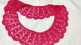 صدر كروشي انيق وجميل لصيف2021 Crochet Collar 