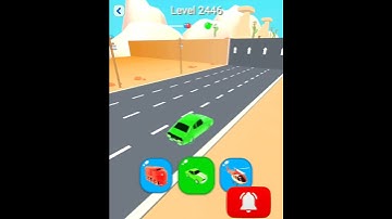 Shape-shifting Funny Race All Level Gameplay Walkthrough Master Level #2446 BeamNG.drive #Shorts