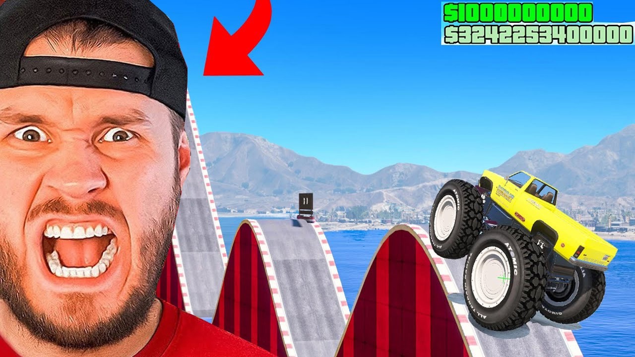 2 YOUTUBER Fahren das UNMÖGLICHE GTA 5 Experiment, Wer GEWINNT?!