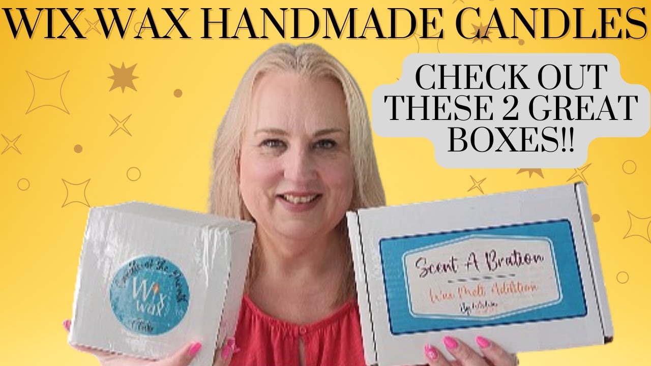 Wix Wax Candle Co. Candle of the Month club + a special surprise + a