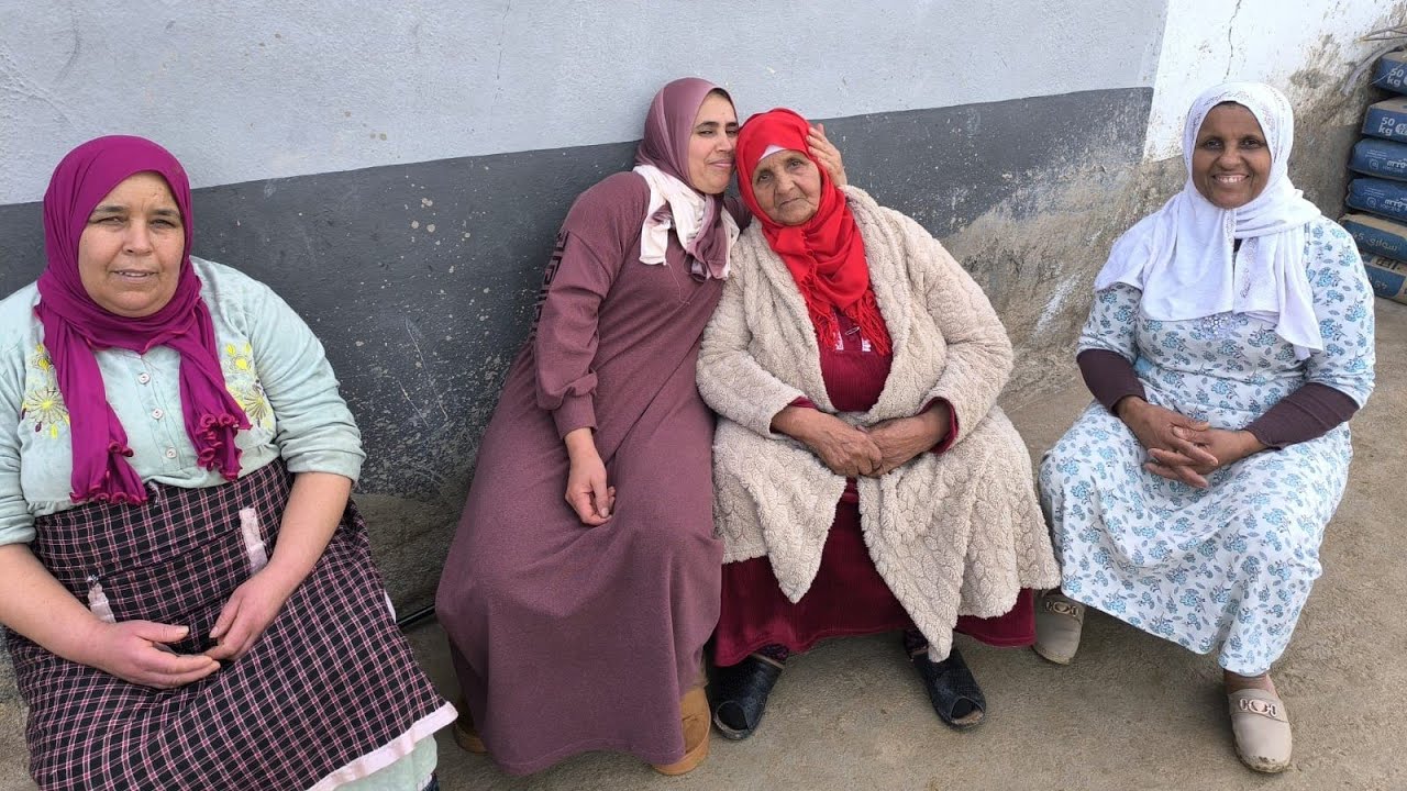 مشيت نشوف عائلتي🥰الله يخليهم ليا ما بيناتنا والو الحمد لله🤲لويساتي و عݣوزتي فوق راسي🤗