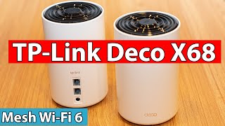 TP-Link Deco X68 Unboxing and Review | Best Budget Tri Band Mesh Wifi 6 System?