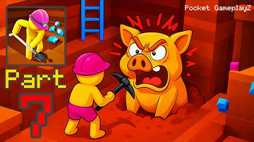 Dig Deep - Gameplay Walkthrough Part 7 - Monument Area 2 Clear (iOS, Android)