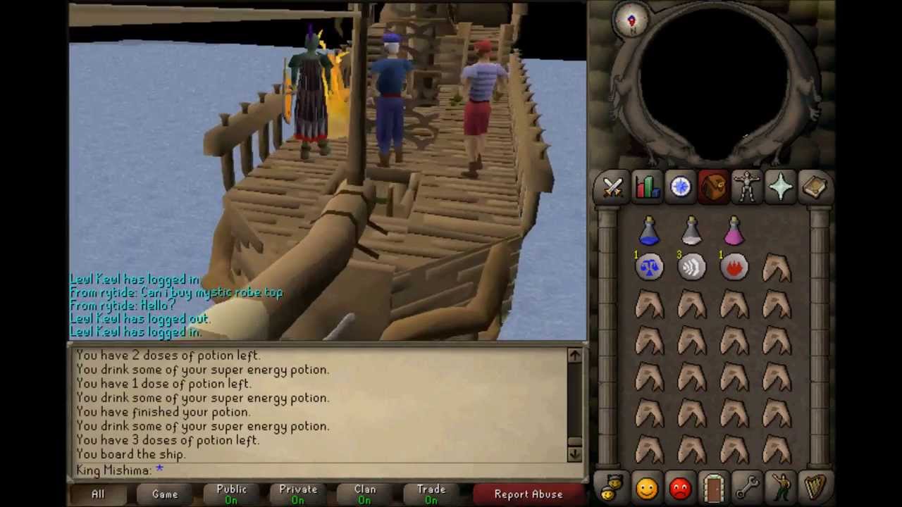 Old School RuneScape 2007: Elvarg Battle!