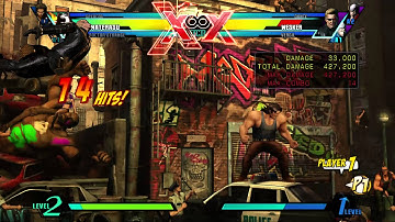 UMvC3 - Amaterasu Midscreen Combo #2 (w/ Spencer Armor Piercer)