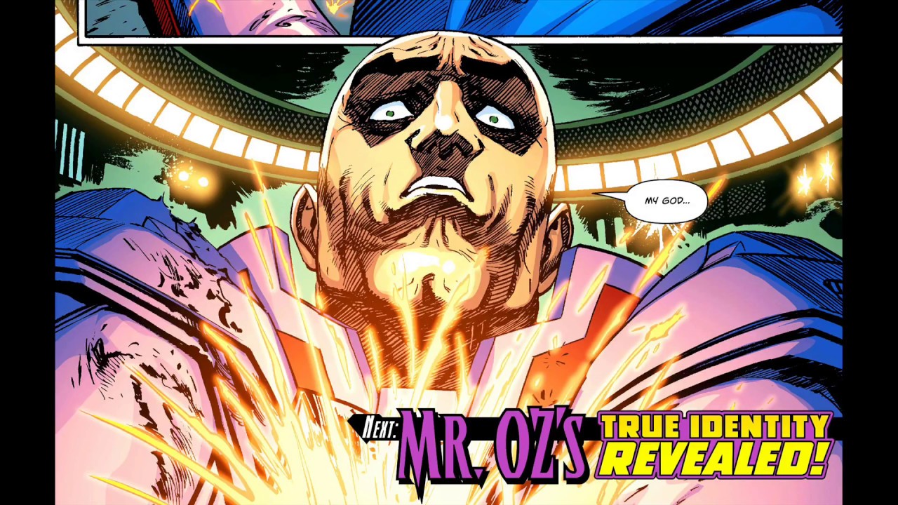 Mr. OZ Confronts Lex Luthor - Superman vs. Lex Luthor Tie-In