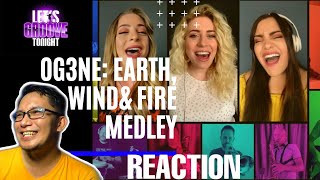 OG3NE - EARTH, WIND & FIRE MEDLEY ( HOME ISOLATION VERSION) // REACTION