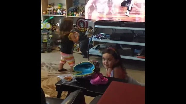 2 year old loves to dance