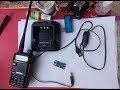 Модернизация зарядки  радиостанции Baofeng UV-5R, от Power bank  5V .