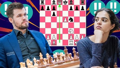 Over thinking chess game 66, Magnus Carlsen vs Tania Sachdev