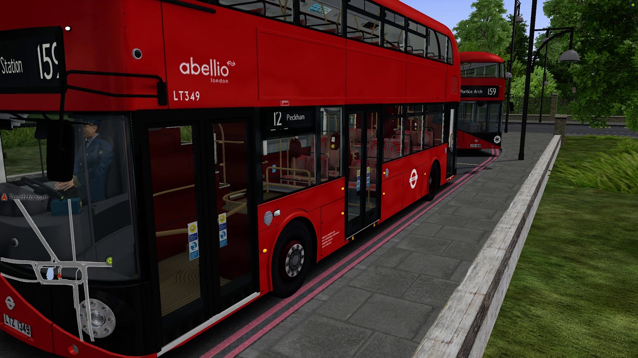 Omsi 2: London. Line 159: Marble Arch-Streatham Bus Station.