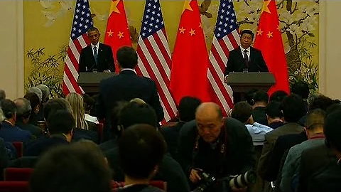 Chinese President Xi Jinping ignores a question from an American reporter - 天天要闻