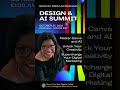Design and AI Summit - Oct. 27th