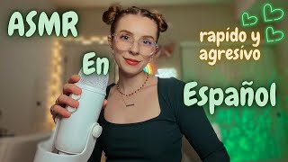 Asmr En Español Fast And Aggressive Trigger Words And Mouth Sounds Trigger Assortment Tingly