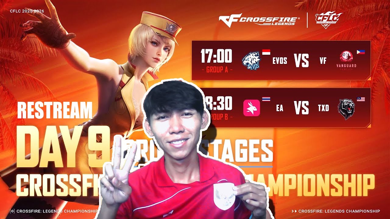 RESTREAM Tournament CrossFire: Legends Championship Group Stage - Minggu 2 Hari 3