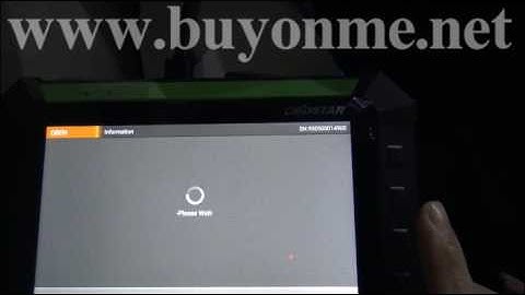 How to use OBDSTAR X300DP X300 DP Key Master DP to do OBDII engine diagnosis for Infiniti Q50 2016?