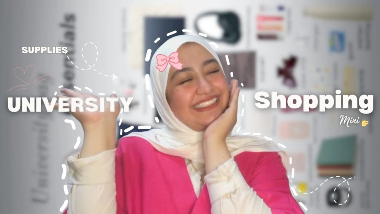 كبرت اه بس كله الا دا university shopping🤏🛍