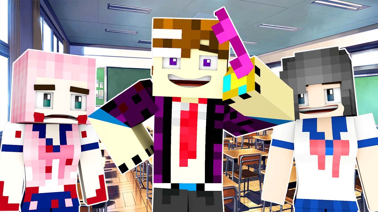 Yandere High School A SENPAI! (Minecraft Roleplay!) 1