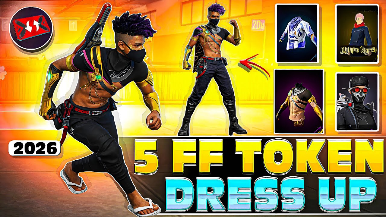 I FOUND WORLD 🌍 BEST NEW FF TOKEN DRESS COMBINATION IN 2026😍||