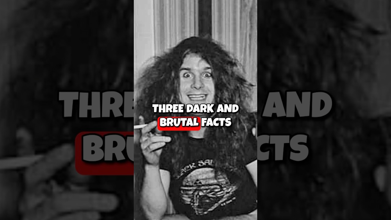 3 Dark & Brutal Facts About Ozzy Osbourne That Will Shock You