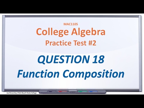 MAC1105 Practice Test