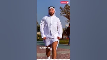 Have You Seen Guy in Arab attire With This Style #shorts