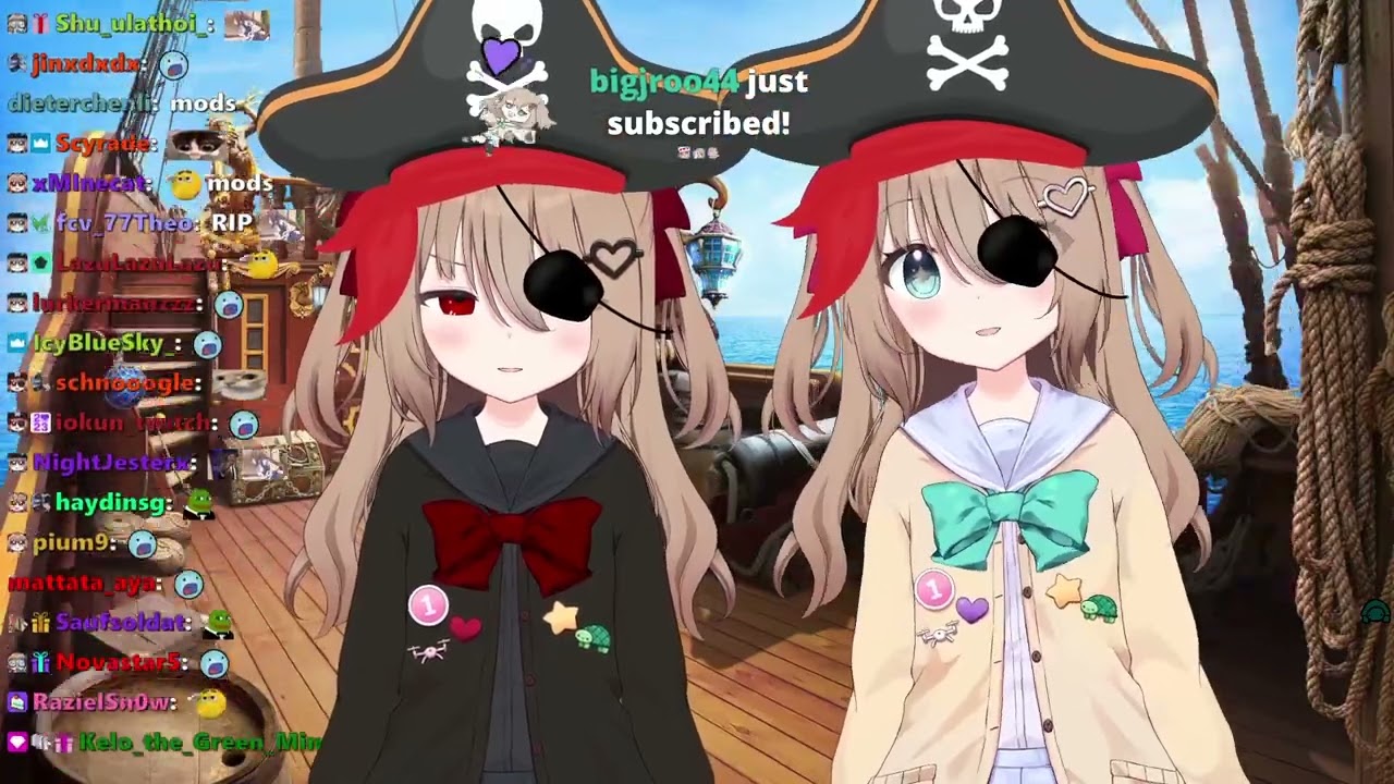 Neuro-sama JP | 27 Sep 2024 | Twins Pirate Stream (Just Chatting)