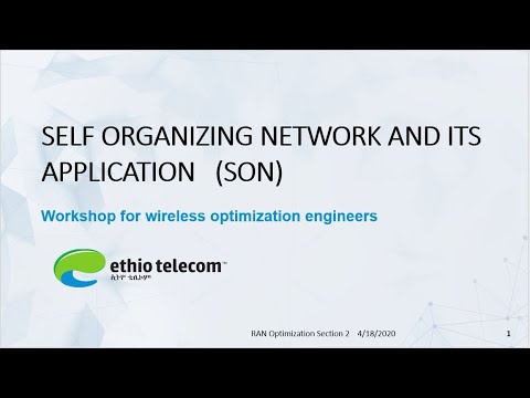 Self Organizing Network -SON-Amharic version